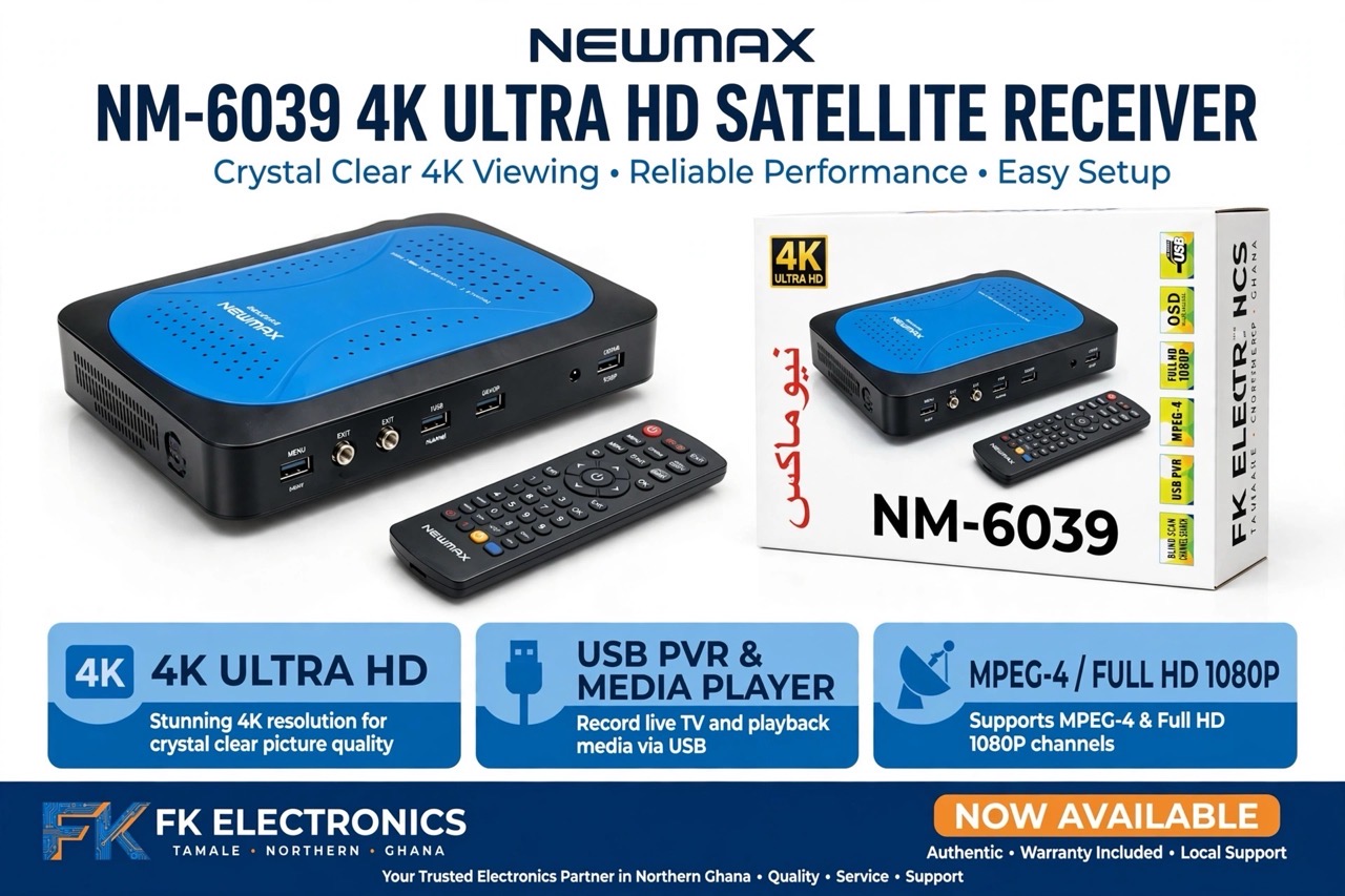 Newmax nm-6039 4k ultra hd receiver